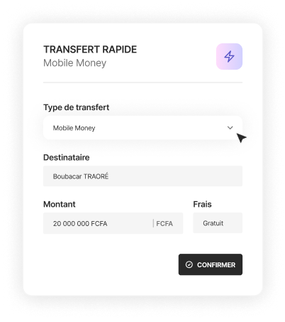 Facilitate your mobile money transfers and payments